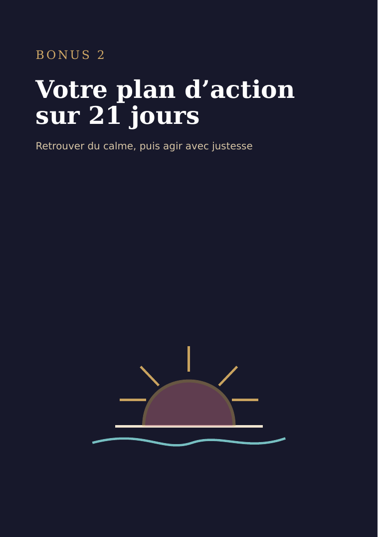 Aperçu du plan 21 jours
